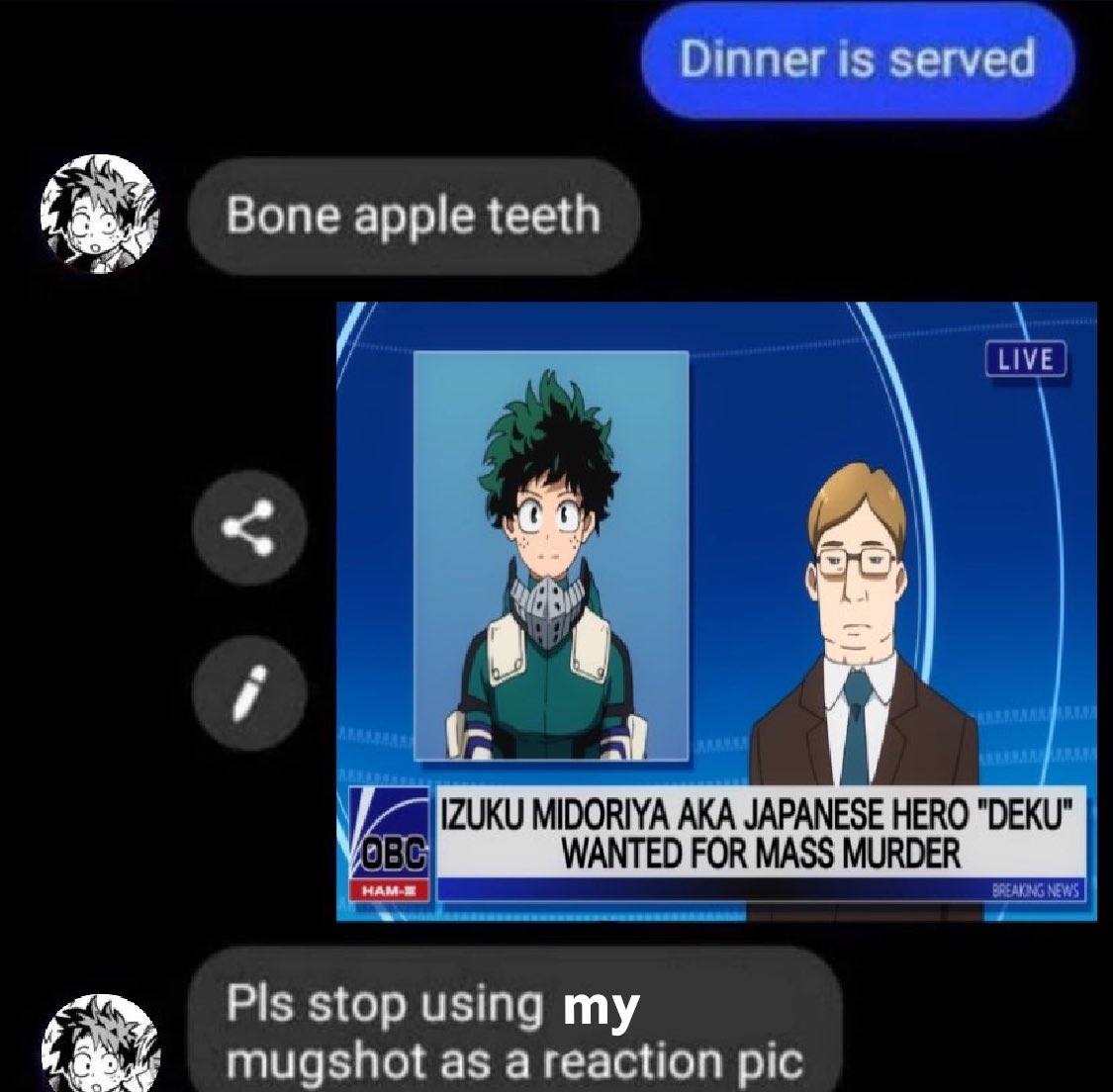 deku texting kota #mhatwt