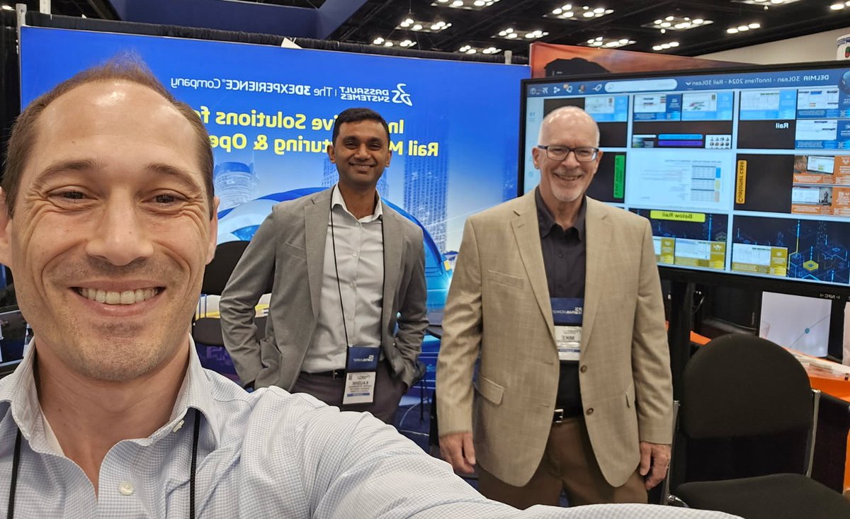 📸 Live from Railway Interchange 2025

We are excited to be here with our partner Ab Ovo, showcasing how we help companies accelerate the shift to digital rail.