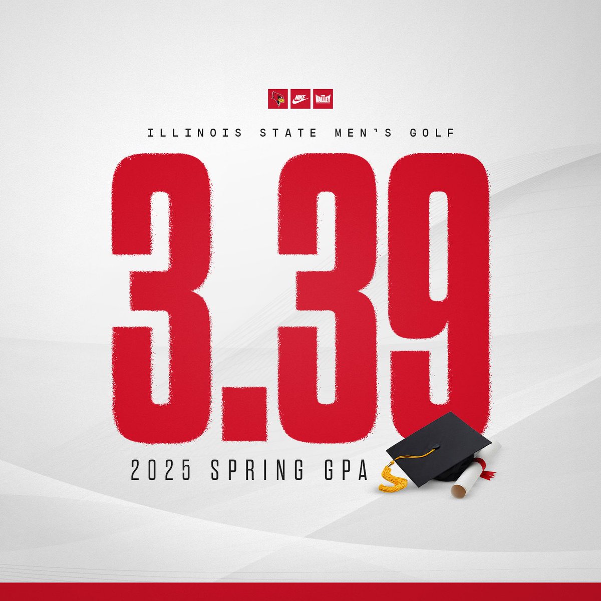 With five on the honor roll and two 4.0’s, Redbird golf had a great year in the classroom!