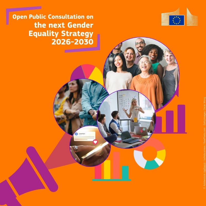 EU_Social's tweet photo. Gender equality is essential for creating a fair &amp; inclusive society ⚖️

Take part in the public consultation and help shape the new 2026-2030 Gender Equality Strategy!

Together we can advance gender equality in Europe &amp; build a #UnionOfEquality.

#HaveYourSay until 11 August ↓