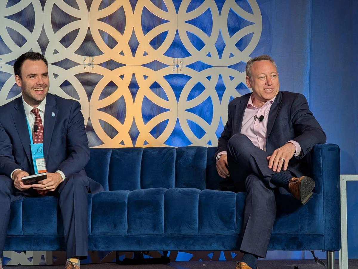 This week, Deputy Executive Director Aaron Davis joined the <a href="/FloodsOrg/">Association of State Floodplain Managers</a> 2025 Conference in New Orleans to discuss the importance of partner organizations in building U.S. flood resilience. #ASFPM2025