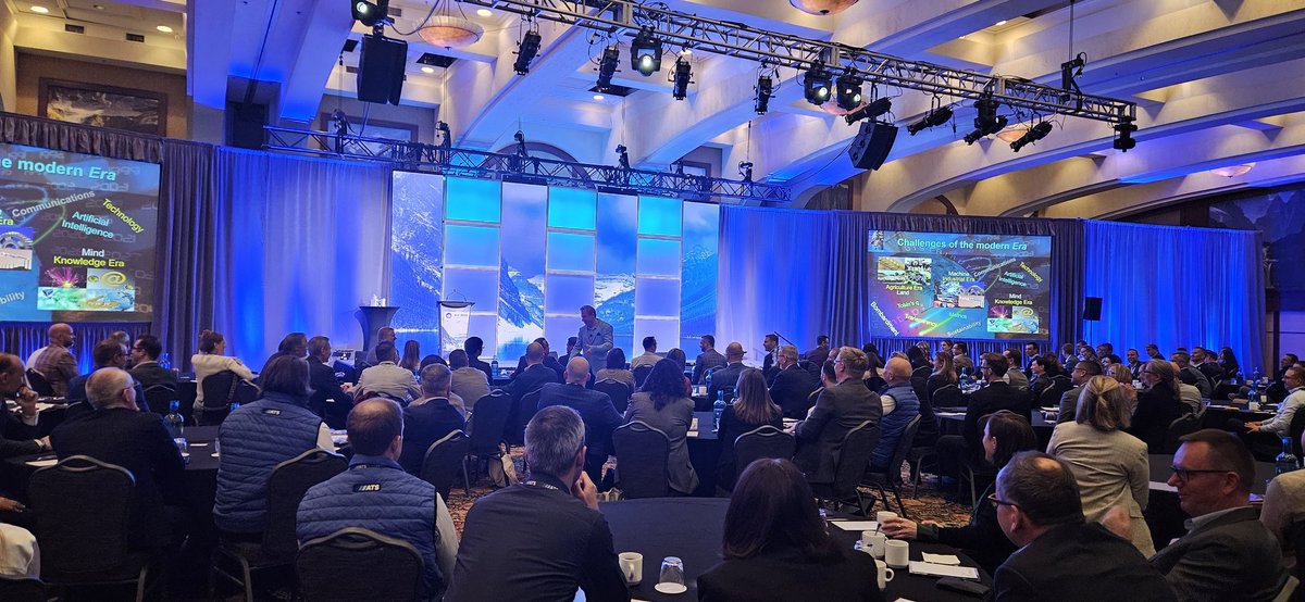 I delivered an opening keynote presentation this morning in Lake Louise for <a href="/atscorporation/">ATS Corporation</a> on behalf of <a href="/SpeakersDotCa/">Speakers Spotlight</a> 

I was honored with a standing ovation 👏  when I finished. It was emotional. I love what I do when it makes an impact. It's a blessing.

#KeynoteSpeaker