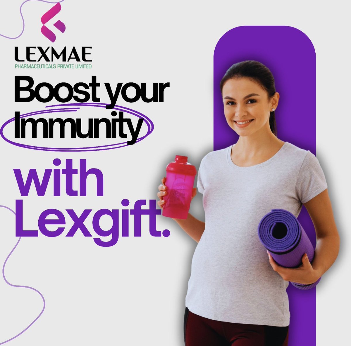 LexmaePharma's tweet image. Fuel your day the healthy way! Boost your immunity and stay active with Lexgift by Lexmae Pharmaceuticals – because strong inside means strong outside.

#LexmaePharmaceuticals #Lexgift #BoostImmunity #StayHealthy #WellnessJourney #ImmunitySupport #HealthMatters