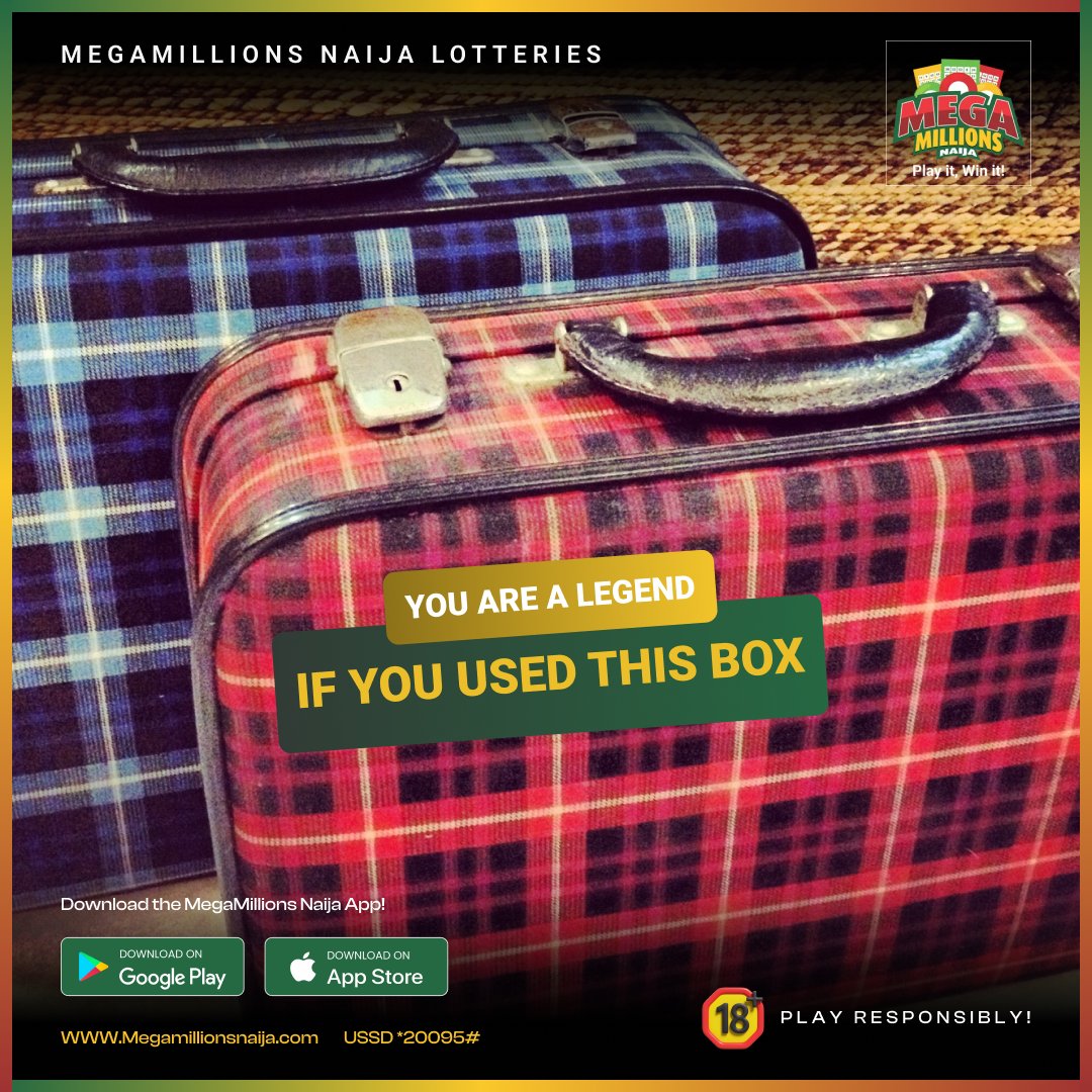 THROWBACK THURSDAY. 
Do you remember this box? Give it a Like if it served you well then.

#megamillionsnaijalotteries
#megamillionsnaija
#playitwinit
#throwbackthursday