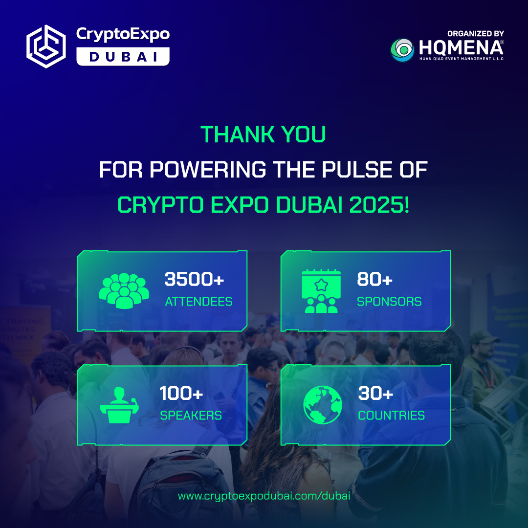 Crypto Expo (@thecryptoexpo) on Twitter photo ๐ ๐๐ก๐๐ง๐ค ๐๐จ๐ฎ ๐๐จ๐ซ ๐๐๐ค๐ข๐ง๐ ๐๐ซ๐ฒ๐ฉ๐ญ๐จ ๐๐ฑ๐ฉ๐จ ๐๐ฎ๐๐๐ข ๐ ๐๐ก๐๐ง๐จ๐ฆ๐๐ง๐๐ฅ ๐๐ฎ๐๐๐๐ฌ๐ฌ!
To all the visionaries, trailblazers, and innovators who joined us โ exhibitors, attendees, and speakers alike โ we are beyond grateful for the energy, insights, and ๐ ๐๐ก๐๐ง๐ค ๐๐จ๐ฎ ๐๐จ๐ซ ๐๐๐ค๐ข๐ง๐ ๐๐ซ๐ฒ๐ฉ๐ญ๐จ ๐๐ฑ๐ฉ๐จ ๐๐ฎ๐๐๐ข ๐ ๐๐ก๐๐ง๐จ๐ฆ๐๐ง๐๐ฅ ๐๐ฎ๐๐๐๐ฌ๐ฌ!
To all the visionaries, trailblazers, and innovators who joined us โ exhibitors, attendees, and speakers alike โ we are beyond grateful for the energy, insights, and