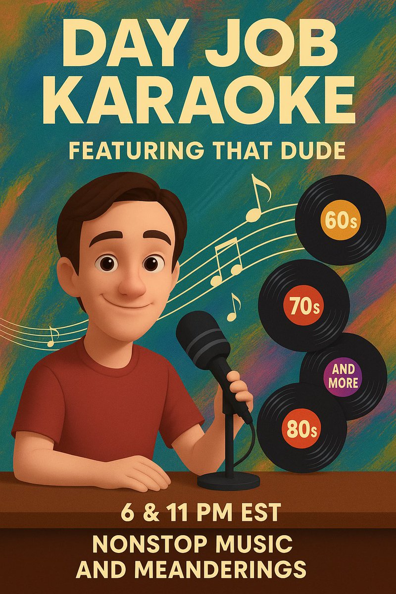 Check out my daily karaoke. Find me @karaokethatdude