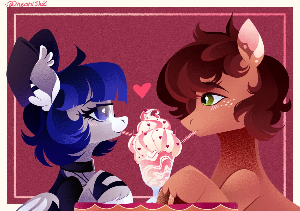 Neonishe's tweet image. Commission💖
#mlp #mylittlepony #art