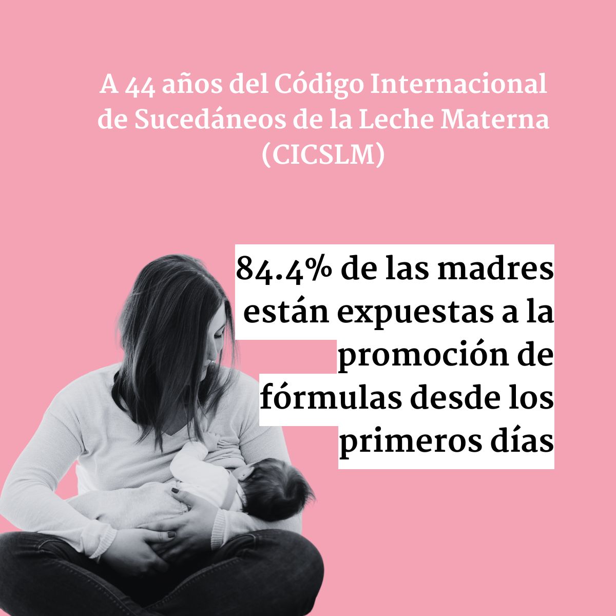 🎯 El CICSLM busca evitar prácticas comerciales indebidas que interfieren con la lactancia materna.
Sin embargo, aún:
🔹 1 de cada 10 mujeres recibe muestras de fórmula
🔹 18.8% del personal de salud ha sido contactado para promoverlas