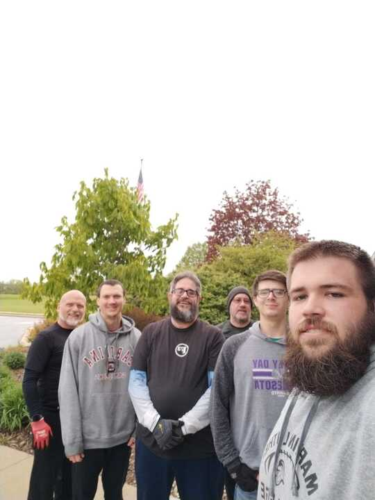 Thursday work for F3 Milwaukee!  Both AO's getting it done