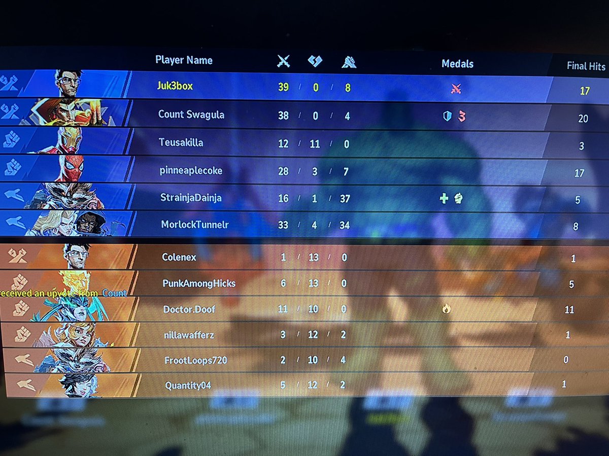 You know you gotta call it quits for the night after HULK diffing this hard😬. 

#MarvelRivals