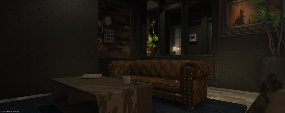 Lambert_Goo's tweet photo. もこさんの新作ハウス、
『Villa del Bosque』を改めて探索へ・・・
木目が苦手とはとても思えない。。。
森の景色に癒され、明日も仕事頑張れそうですww
#FF14 #RooMoco https://t.co/1DTxjKKImf