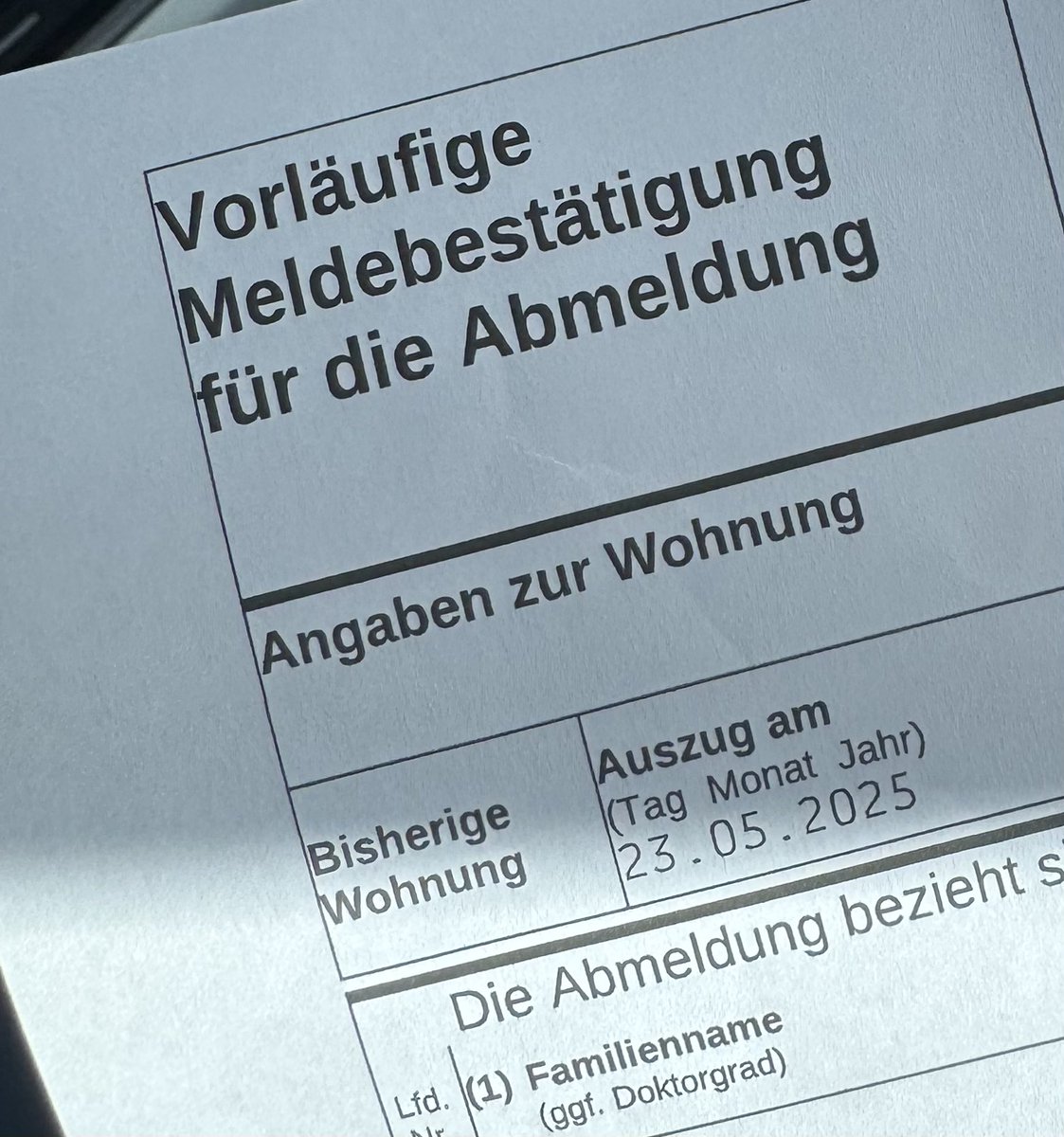 MMarktradikal's tweet photo. Einer der wichtigsten Tage meines Lebens. Habe weinend vor Freude das Amt verlassen.🥹😄 https://t.co/76kjqCS9pC