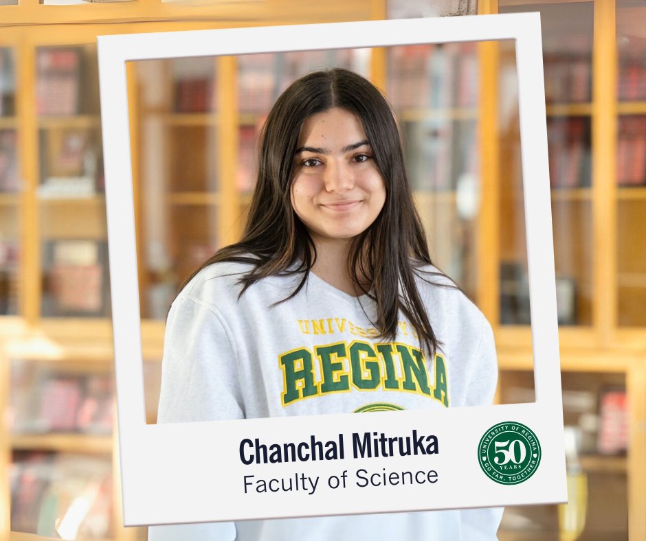 University of Regina (@uofregina) on Twitter photo Congrats to Chanchal Mitruka, a 2025–26 U of R Chancellor’s Scholar!👏
<a href="/BalfourColl/">Balfour Collegiate</a> grad, SRC President, volunteer, and soccer player, Chanchal is studying Biology through <a href="/CampionUR/">Campion College</a> and working toward a future in medicine. Welcome, Chanchal!
#UofRChancellorsScholars #GoFarUofR Congrats to Chanchal Mitruka, a 2025–26 U of R Chancellor’s Scholar!👏
<a href="/BalfourColl/">Balfour Collegiate</a> grad, SRC President, volunteer, and soccer player, Chanchal is studying Biology through <a href="/CampionUR/">Campion College</a> and working toward a future in medicine. Welcome, Chanchal!
#UofRChancellorsScholars #GoFarUofR