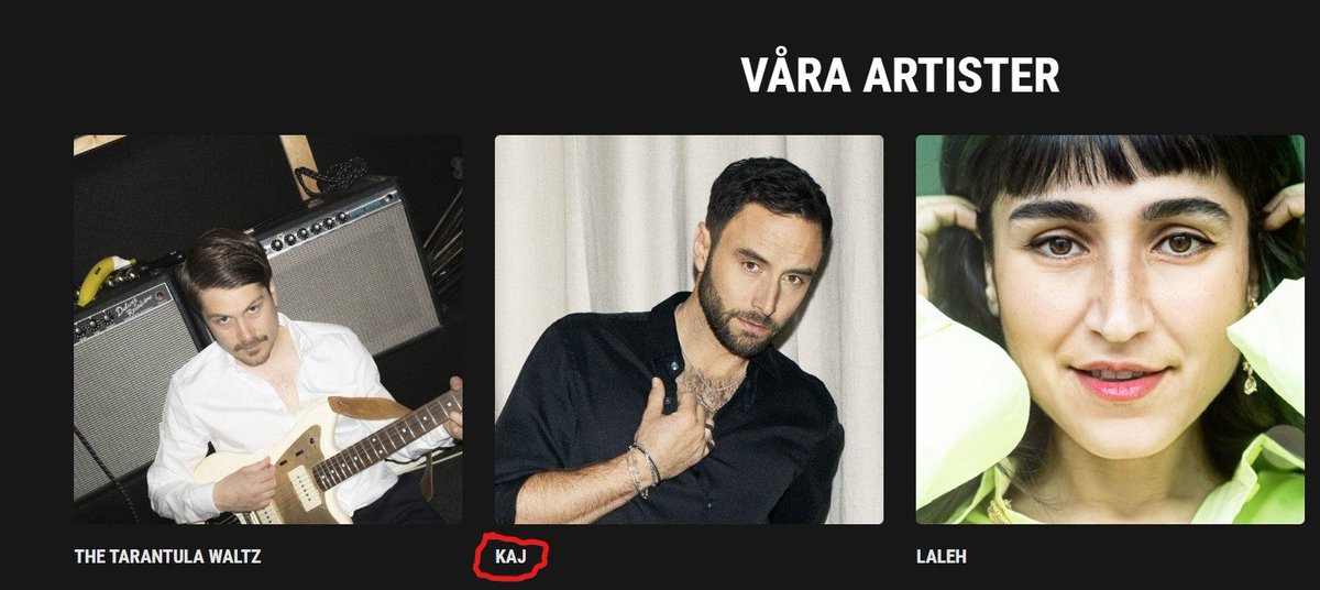 Någon på <a href="/UnitedStage/">United Stage</a> som har ett horn i sidan till Måns och/eller KAJ?