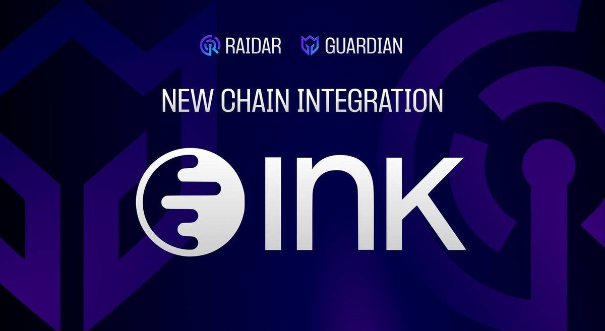 ArkiTech now fully supports and is integrated with <a href="/inkonchain/">ink</a>! 🟪

We’re proud to offer a complete solution for all Ink-based projects - Protection, Tracking, and Engagement.
Sponsored by the team at <a href="/ShroomyProject/">Shroomy Project</a>

🟪 Guardian: Advanced Telegram security with AI-powered