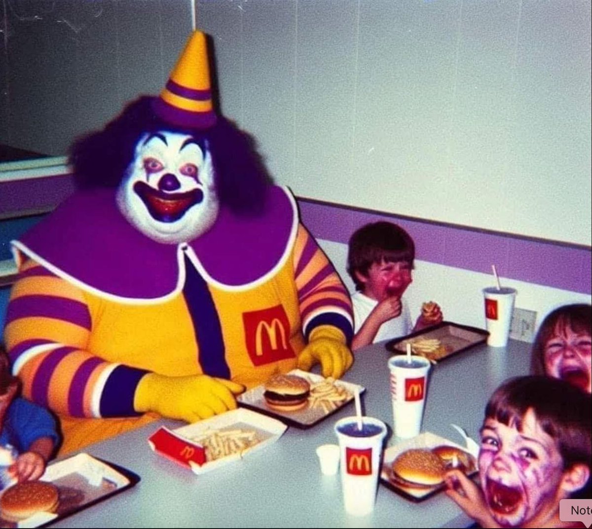 Come for the fries, stay for the childhood trauma.