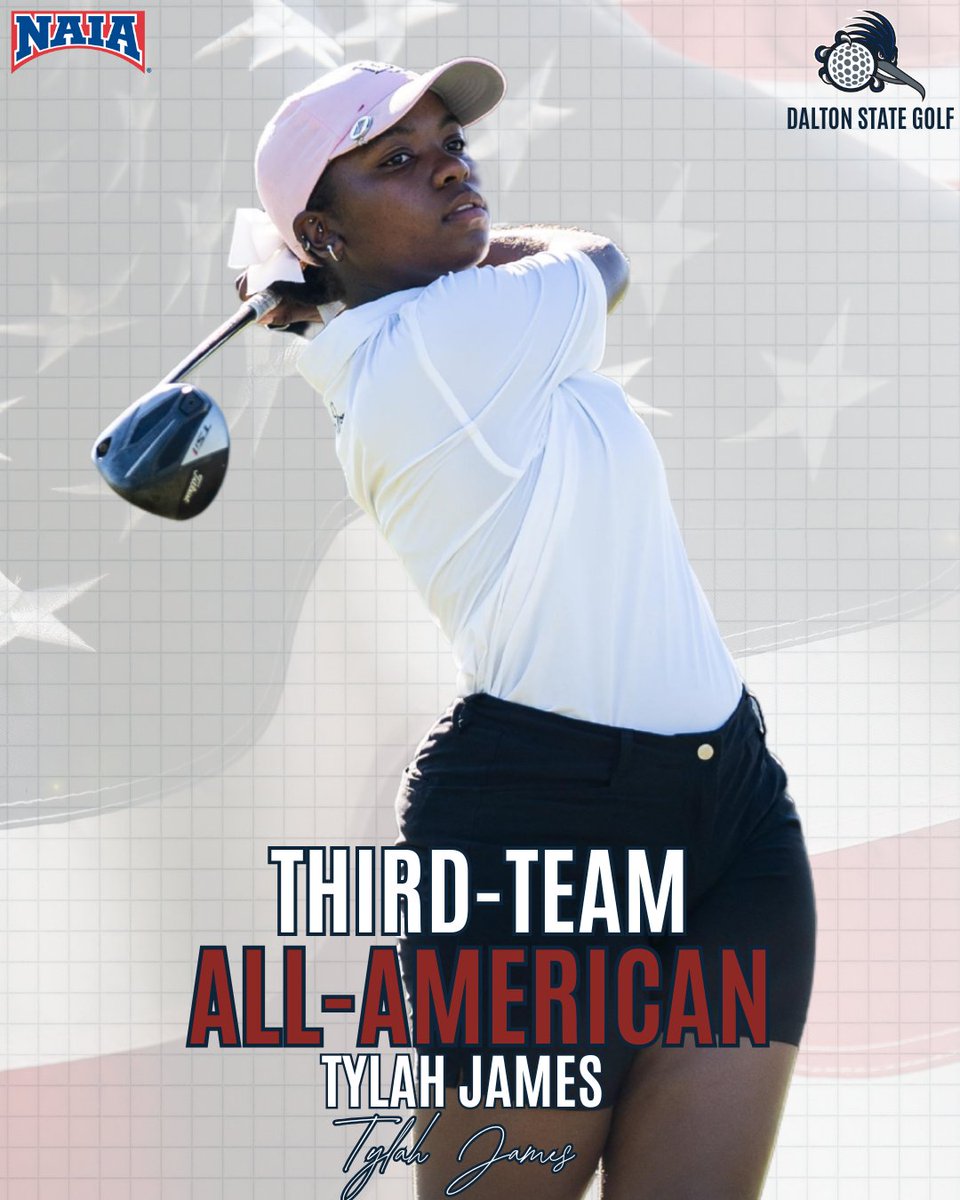 𝐀𝐥𝐥-𝐀𝐦𝐞𝐫𝐢𝐜𝐚𝐧!

Congratulations to Tylah James on being named to the NAIA All-American Third Team!

#BeepBeep#Golf #Roadrunners