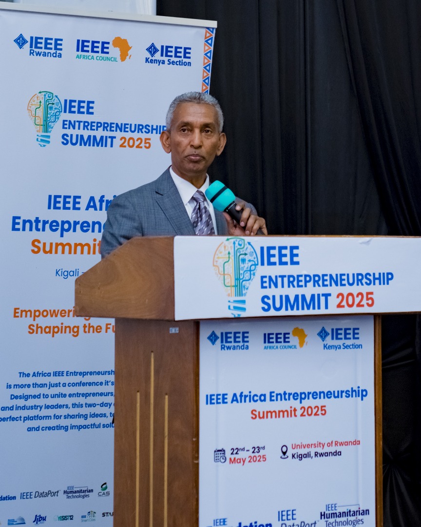 aetradegroup's tweet photo. Today, AeTrade Group's CEO, Mr. Mulualem Syoum, joined visionary leaders as a keynote speaker at the IEEE Africa Entrepreneurship Summit 2025 held at the University of Rwanda – CBE campus May 22-23
#IEEEAfricaSummit2025 #AeTradeGroup #StartupAfrica #AfCFTA #DigitalTrade 1/5 https://t.co/Zp3aUyyWUT