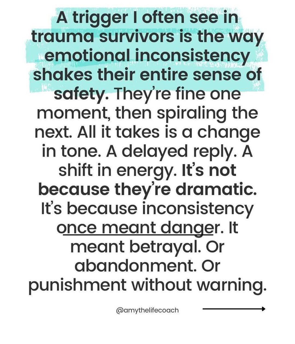 💜 This makes so much sense 💜
#traumasurvivor #warrior #survivor #triggers #cptsd #wevegotthis #grounding #breathwork #healing