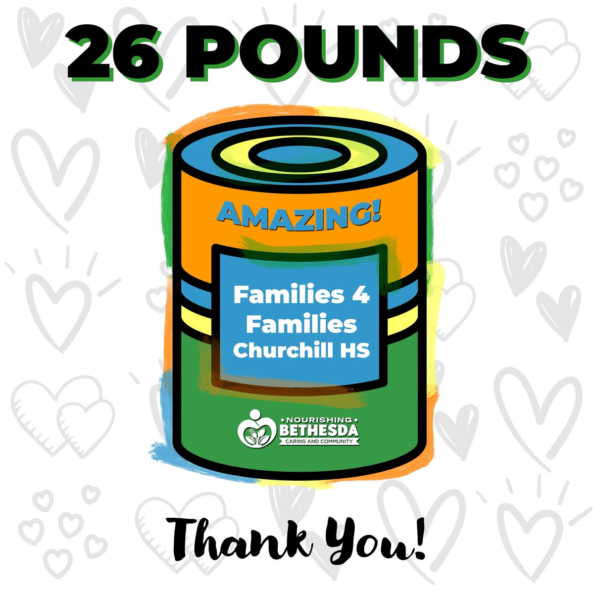 NourishBethesda's tweet photo. What an eggcellent donation by our friends at Churchill HS for their recent food drive of eggs! π₯π₯π₯ These 26 pounds of eggs went to several of our clients in need. Thank you!
#NourishingBethesda π§‘π #Community #Caring #Nonprofit #MontgomeryCountyMD #SpurLocal https://t.co/zDP8js0IIu