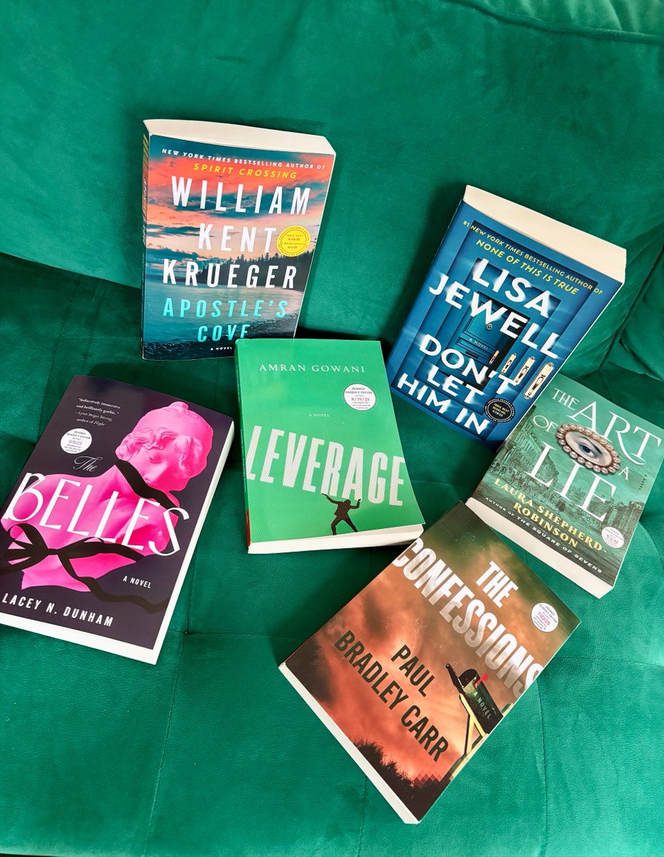 Atria Mystery Bus (@atriamysterybus) on Twitter photo .<a href="/CrimeReads/">CrimeReads</a> Most Anticipated Crime Fiction of Summer 2025 include:
🩸APOSTLE'S COVE | <a href="/WmKentKrueger/">William Kent Krueger</a>
🩸THE ART OF A LIE | <a href="/LauraSRobinson/">Laura Shepherd-Robinson</a>
🩸THE BELLES | <a href="/bookbent/">Lacey N. Dunham: debut THE BELLES -S&S/Atria, 2025</a>
🩸THE CONFESSIONS | Paul Bradley Carr
🩸DON'T LET HIM IN | <a href="/lisajewelluk/">Lisa Jewell</a>
🩸LEVERAGE | Amran Gowani .<a href="/CrimeReads/">CrimeReads</a> Most Anticipated Crime Fiction of Summer 2025 include:
🩸APOSTLE'S COVE | <a href="/WmKentKrueger/">William Kent Krueger</a>
🩸THE ART OF A LIE | <a href="/LauraSRobinson/">Laura Shepherd-Robinson</a>
🩸THE BELLES | <a href="/bookbent/">Lacey N. Dunham: debut THE BELLES -S&S/Atria, 2025</a>
🩸THE CONFESSIONS | Paul Bradley Carr
🩸DON'T LET HIM IN | <a href="/lisajewelluk/">Lisa Jewell</a>
🩸LEVERAGE | Amran Gowani