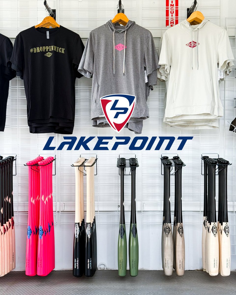 Old Hickory Bat Company (@oldhickorybats) on Twitter photo π¨ Starting this weekend, we will be at <a href="/LakePointSports/">LakePoint Sports</a> all summer long with prices that can't be beat! Be sure to check us out πͺ #DROPPINHICK π¨ Starting this weekend, we will be at <a href="/LakePointSports/">LakePoint Sports</a> all summer long with prices that can't be beat! Be sure to check us out πͺ #DROPPINHICK