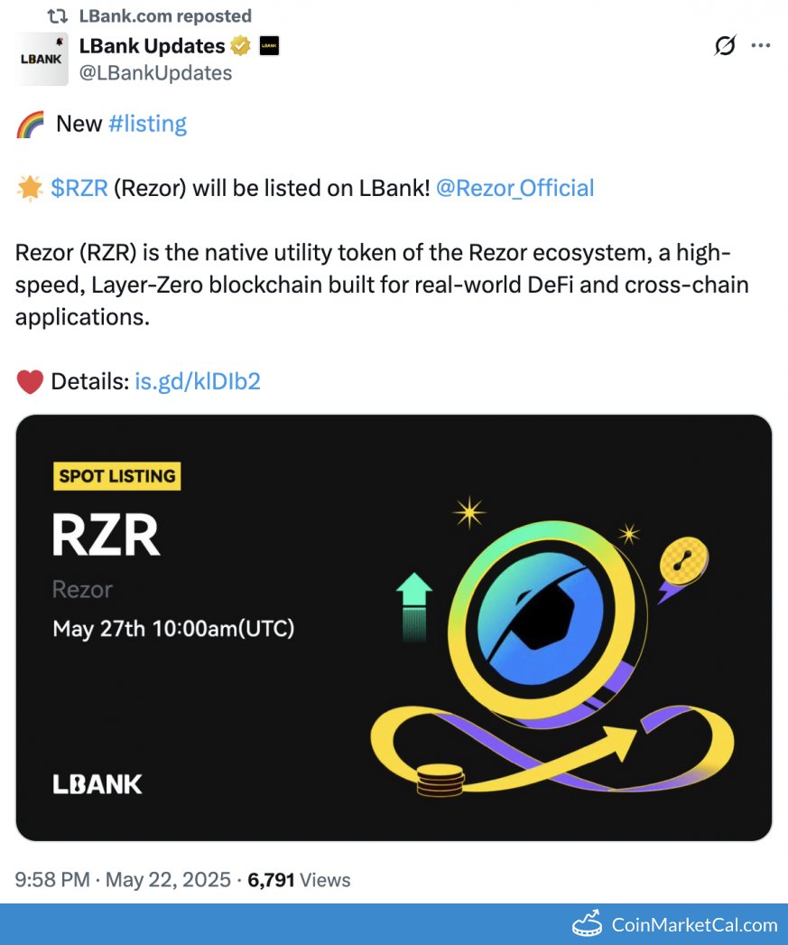 CoinMarketCal Bot tweet media