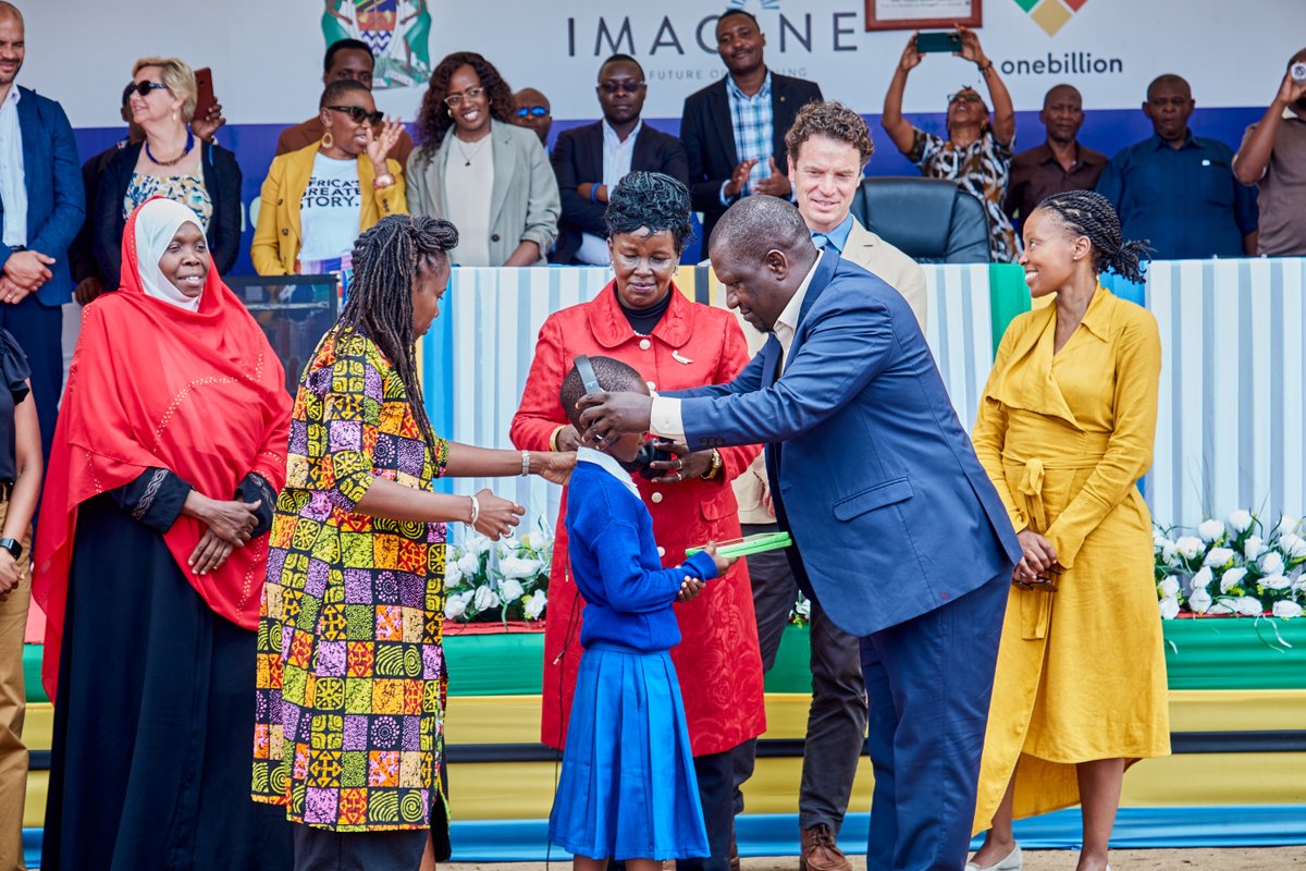 Imagine Worldwide (@literacy_now1) on Twitter photo Thanks to the children, teachers, communities, national dignitaries, and international guests who joined us to launch the "MsingiTek" tablet program for literacy and numeracy in Tanzania and Zanzibar.
🌟 Special thanks to <a href="/ortamisemitz/">OFISI YA RAIS TAMISEMI</a>, #MoEST, #PO-RALG, #MoEVT 🌟 #TIE #ZIE Thanks to the children, teachers, communities, national dignitaries, and international guests who joined us to launch the "MsingiTek" tablet program for literacy and numeracy in Tanzania and Zanzibar.
🌟 Special thanks to <a href="/ortamisemitz/">OFISI YA RAIS TAMISEMI</a>, #MoEST, #PO-RALG, #MoEVT 🌟 #TIE #ZIE