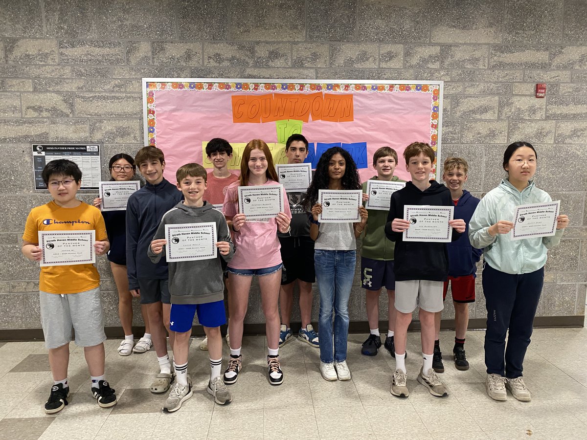 WS School District (@wsschools) on Twitter photo Congratulation to our April SHMS Panther of the Month students! These students have exemplified excellence in Being Safe, Being Respectful, Being Responsible and Being Kind! #ProudToBeWSSD Congratulation to our April SHMS Panther of the Month students! These students have exemplified excellence in Being Safe, Being Respectful, Being Responsible and Being Kind! #ProudToBeWSSD