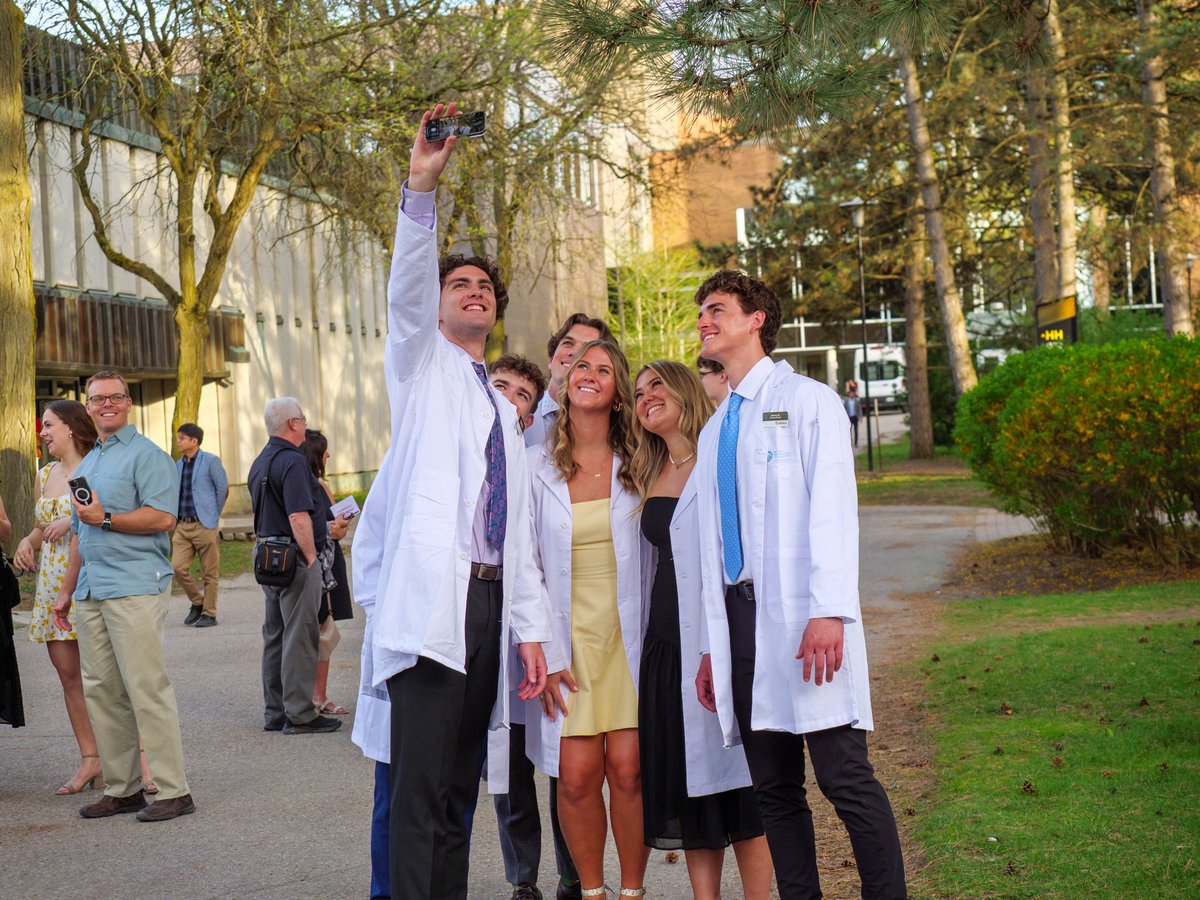 We welcomed the class of 2028 to the profession during our White Coat Ceremony: bit.ly/43ravSN. Rx2028s, we're so excited to see where your pharmacy path takes you over the next 18 months. Welcome to #WaterlooPharmacy! <a href="/WaterlooSci/">Waterloo Science</a> <a href="/UWaterloo/">University of Waterloo</a>