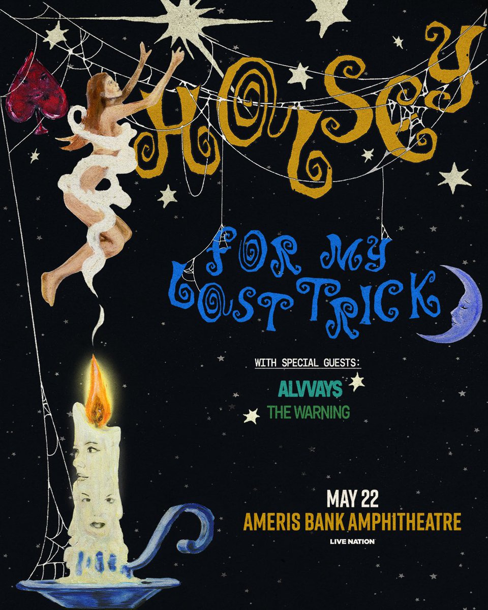 haIseylq's tweet image. If you don’t wanna miss anything turn on the notifications to see all the live updates from #ForMyLastTrickTour #Alpharetta 🪄🐇

Lounge: 5:30pm (ET)

Gates: 6:00pm (ET)

Openers: 7:00pm (ET)

Halsey: 9pm (ET)

Venue information and policies: amerisbankampatl.com/visit