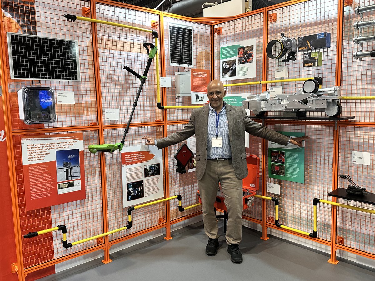 We had a fantastic experience at Utility Week Live 2025, where we showcased our high-sensitivity, cloud-integrated handheld device.

A big thank you to Cadent for leading this important effort, and to Raj Neelakantan for curating such an excellent theme and display.