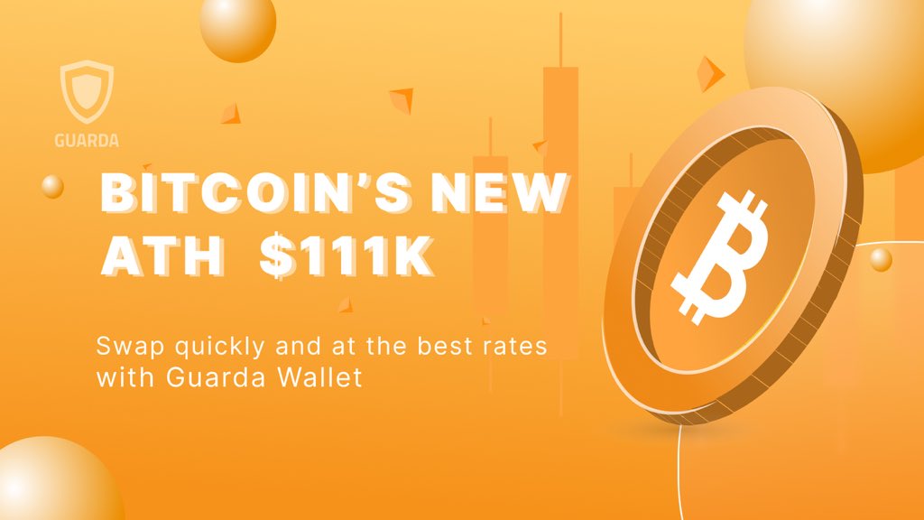 GUARDA π WALLET (@guardawallet) on Twitter photo Bitcoin just hit a new ALL-TIME HIGH of $111K! π
The bull run is hereβdon't miss your chance to ride the wave! π
Swap and manage your #Bitcoin with ease on <a href="/GuardaWallet/">GUARDA π WALLET</a>. Start now π grd.to/ref/bitcoin-waβ¦
#BTC #Bitcoin #Bitcoin2025 #bitcoin100k #ATH Bitcoin just hit a new ALL-TIME HIGH of $111K! π
The bull run is hereβdon't miss your chance to ride the wave! π
Swap and manage your #Bitcoin with ease on <a href="/GuardaWallet/">GUARDA π WALLET</a>. Start now π grd.to/ref/bitcoin-waβ¦
#BTC #Bitcoin #Bitcoin2025 #bitcoin100k #ATH