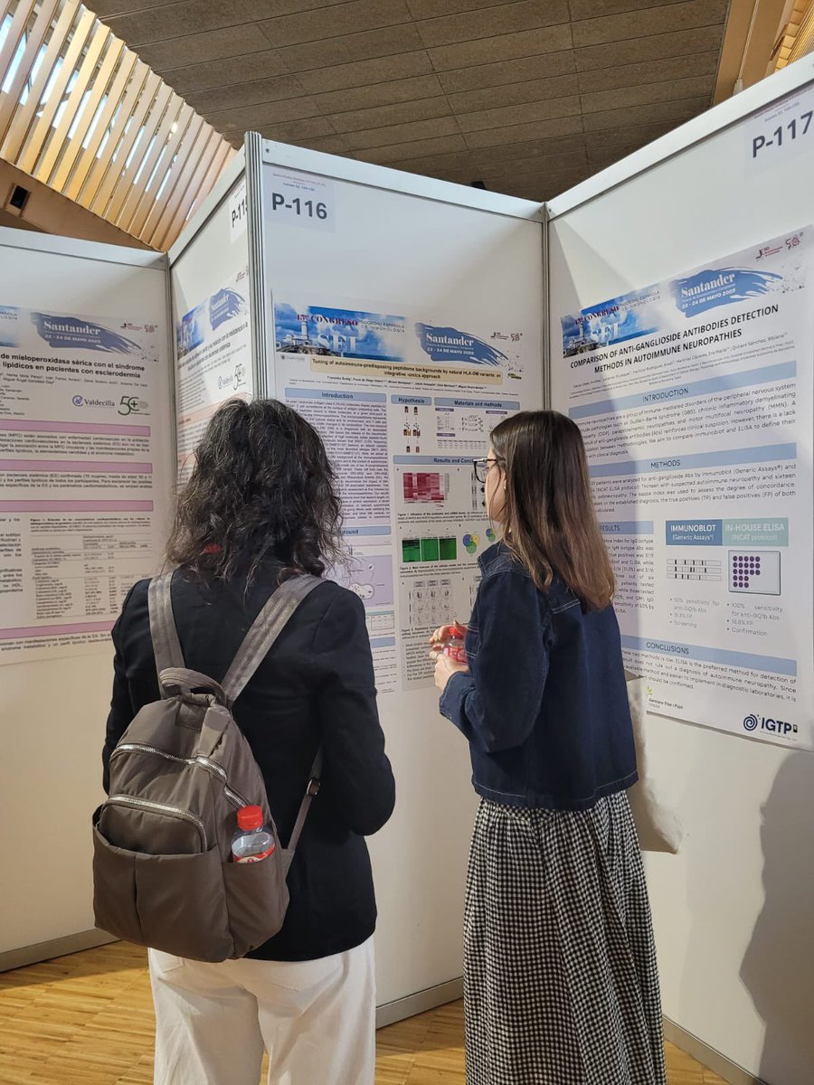 Functional Immunogenetics Group (@figgroup_ucm) on Twitter photo Nuestra estudiante predoctoral Paula está en el 45º congreso de la <a href="/SEinmunologia/">SEInmunología</a> presentando el trabajo del grupo en la sesión de #autoinmunidad. No os lo perdáis!🙌🏻 Nuestra estudiante predoctoral Paula está en el 45º congreso de la <a href="/SEinmunologia/">SEInmunología</a> presentando el trabajo del grupo en la sesión de #autoinmunidad. No os lo perdáis!🙌🏻