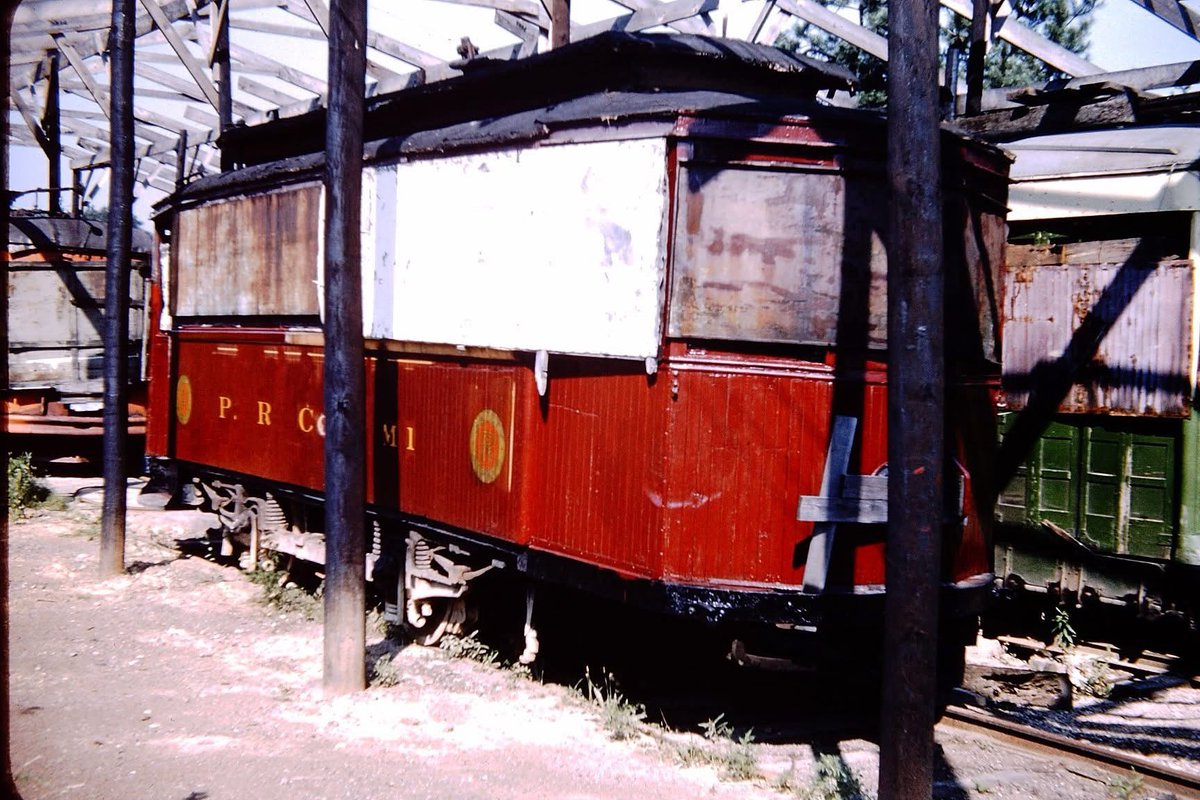 This #ThrowbackThursday photo shows our own #museum! This is what our original in-process campus looked like in the late 1950s, when we were still the Arden #Trolley Museum. Note that our first carbarn is still under construction. #history #transit #streetcar