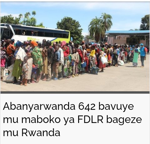 Leta y'u Rwanda idufitiye umwenda munini igomba kutwishyura Koko turimo kuyikorera akazi gakomeye ko kuyizanira abana bayo bari baraheze ishyanga