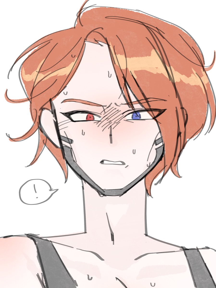 홀린 듯이 그렷슴니다…..약간 씹덕같지만 옷갈아입는데,누가 들어온 느낌?