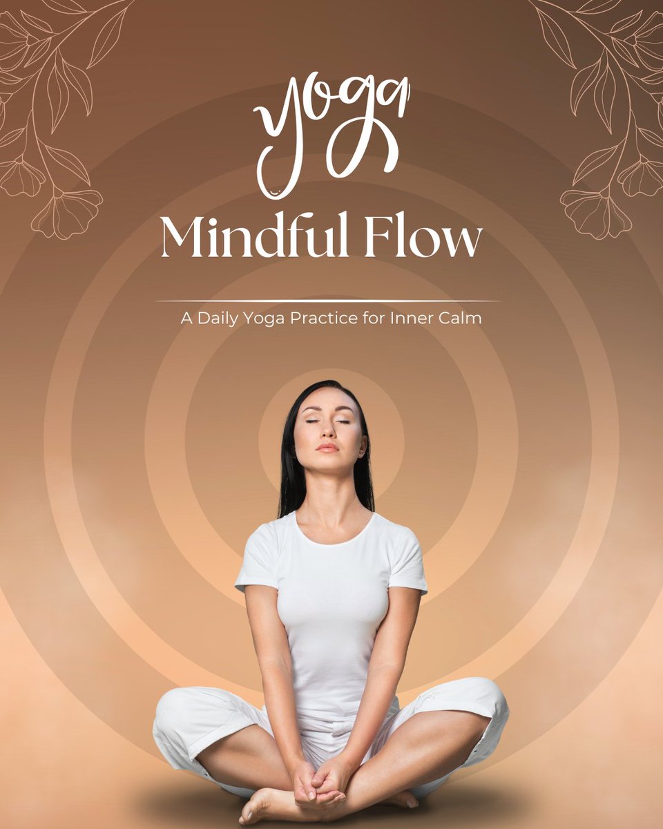 Stylishistore's tweet image. Mindful Flow: A Daily Yoga Practice for Inner Calm

#MindfulFlow #DailyYoga #InnerCalm #YogaPractice #Mindfulness #WellnessJourney #StressRelief #Meditation #SelfCare #HealthyLifestyle