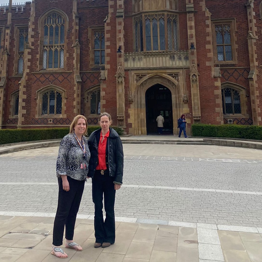 CSPRG_Imperial's tweet photo. Thanks @QUBelfast @HelenColemanQUB for inviting @DrAmandaJCross to give the Charlotte Jackson Gift Lecture today. A great opportunity to share our @CR_UK funded work on the early detection of #BowelCancer &amp; how our findings are influencing policy and patient care #CancerResearch https://t.co/gSNj0zlxMh