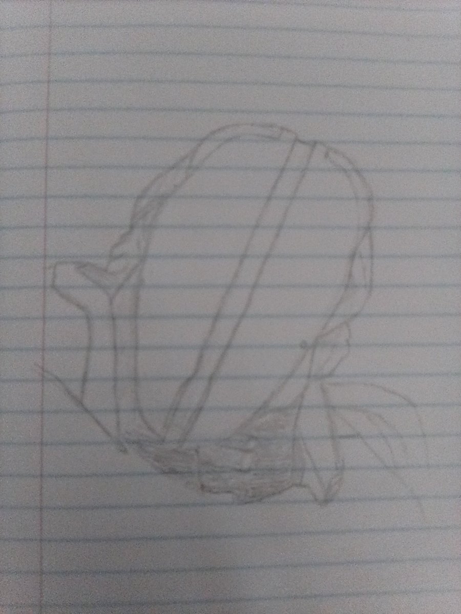 MetroidTheorist's tweet photo. While drawing #Sylux for #Maytroid, I noticed something. The bottom of his helmet reminds me of an insect mandible. 🤔 No one seems to have caught this detail. #Metroid #MetroidPrime4Beyond #Samus https://t.co/d9kn4EVPmA