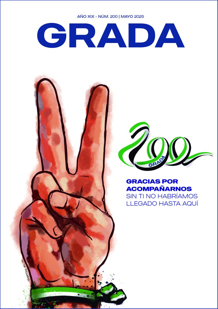 ¡200 números de Grada!

Gracias a cada persona que ha formado parte de este camino: equipo, colaboradores, lectores e instituciones.
Sin vosotros, nada de esto sería posible.

¡Seguimos soñando juntos!

📖 grada.es/#revista
#Grada200 #Gracias #Extremadura