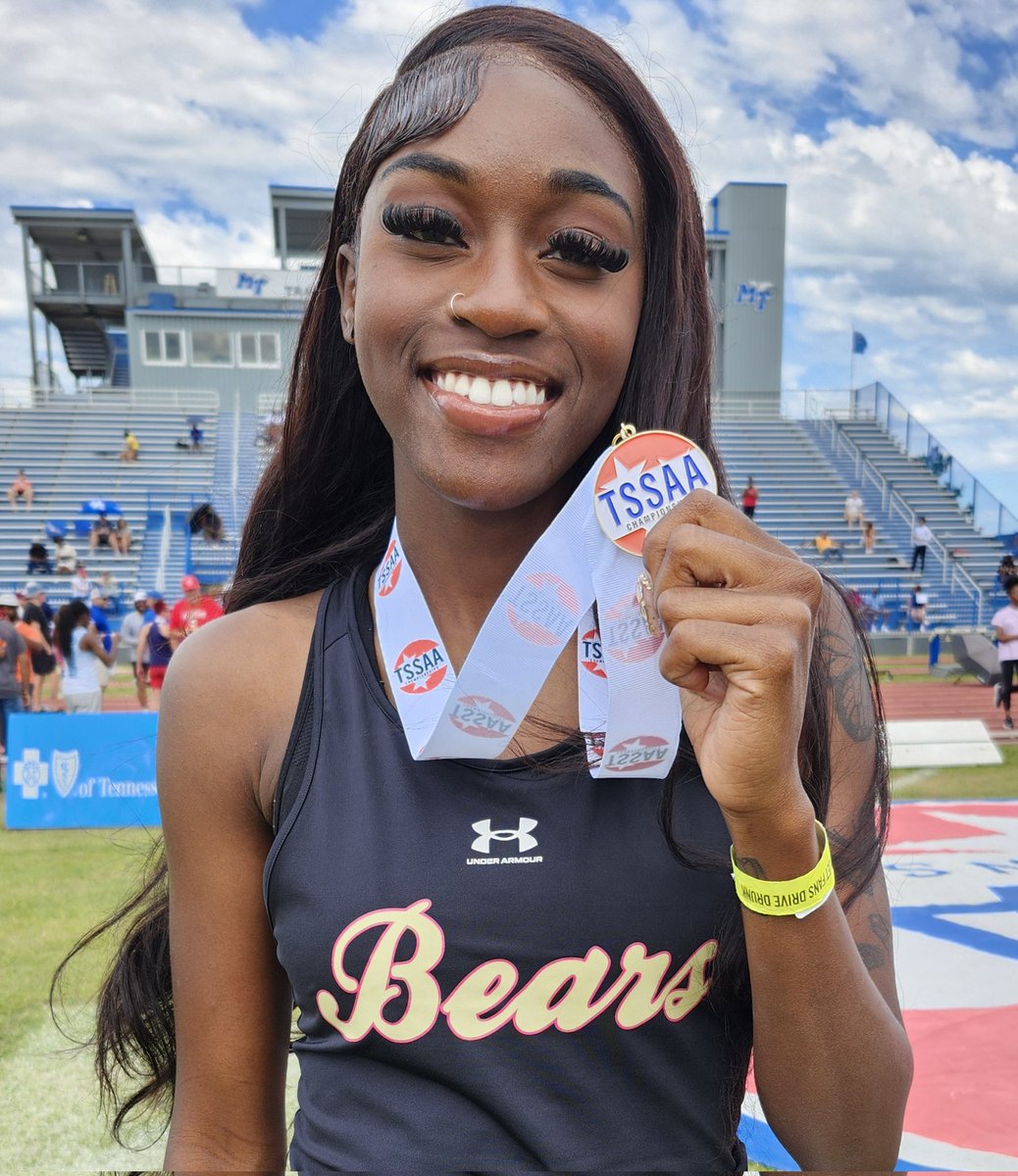 Tommy Bryan (@tbsports5) on Twitter photo AAA GIRLS T&F -
<a href="/mtjulietbears/">Mt. Juliet High School</a> senior Carmaria Corder wins state championship in the Triple Jump.
<a href="/MainStreetPreps/">Main Street Preps</a>
<a href="/MJ_Chronicle/">Mt. Juliet Chronicle</a>
<a href="/BNNMJHS/">BNN MJHS</a>
<a href="/WilsonPostNews/">The Wilson Post</a> AAA GIRLS T&F -
<a href="/mtjulietbears/">Mt. Juliet High School</a> senior Carmaria Corder wins state championship in the Triple Jump.
<a href="/MainStreetPreps/">Main Street Preps</a>
<a href="/MJ_Chronicle/">Mt. Juliet Chronicle</a>
<a href="/BNNMJHS/">BNN MJHS</a>
<a href="/WilsonPostNews/">The Wilson Post</a>