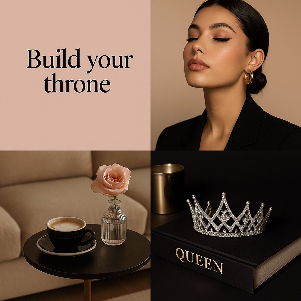 queenvibes0's tweet image. ♛ Dear Followers,
welcome to the throne room, queen ✨ Here we vibe, glow &amp;amp; grow — one crown at a time.