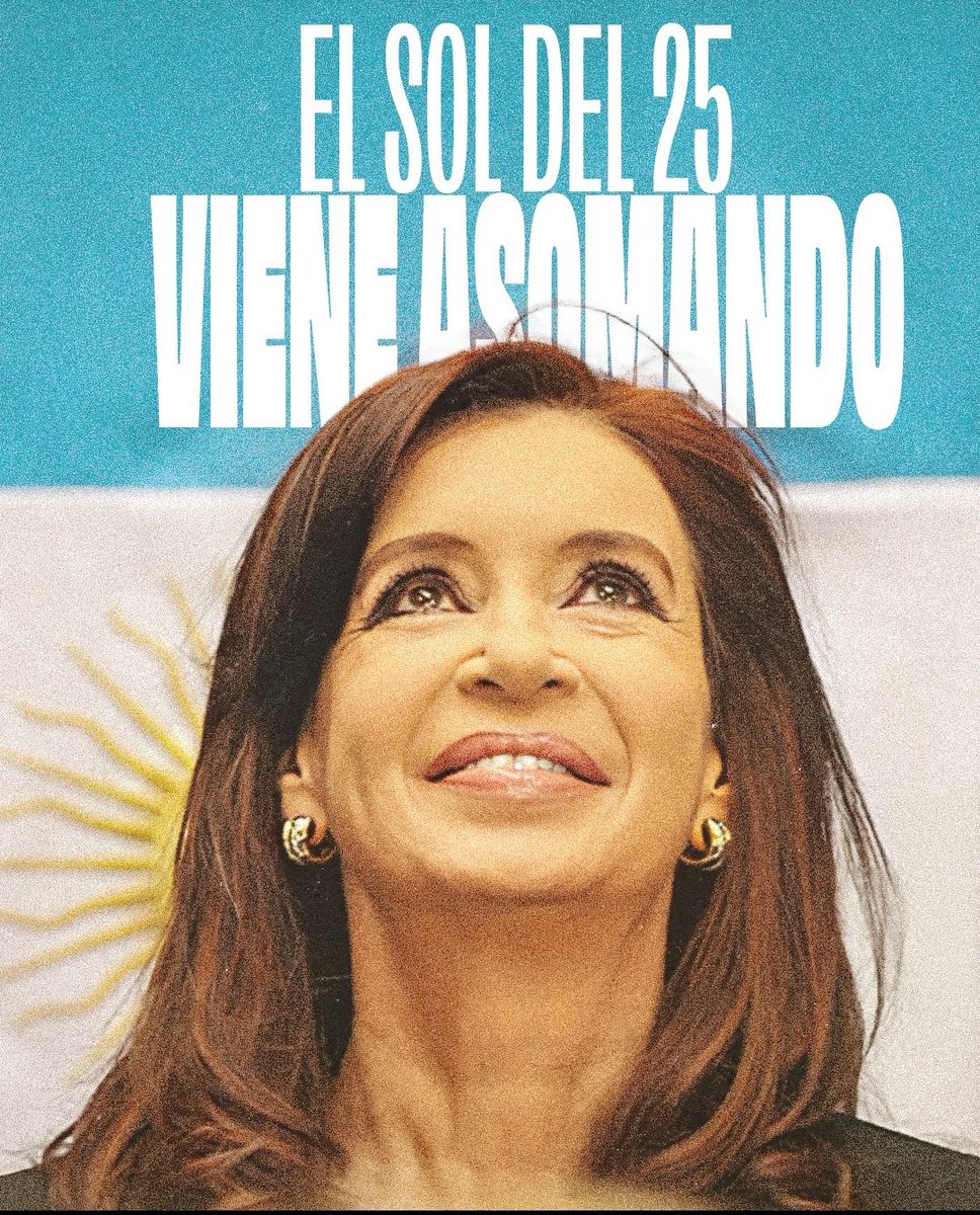 alicfka's tweet photo. @CFKArgentina Por fin algo bueno!! Necesitamos tu combustible jefa estamos medio deprimidos con todo lo que se ve 
Nos haces mucha falta, con esa garra que Dios te dió ! https://t.co/ORcyIUY1iI