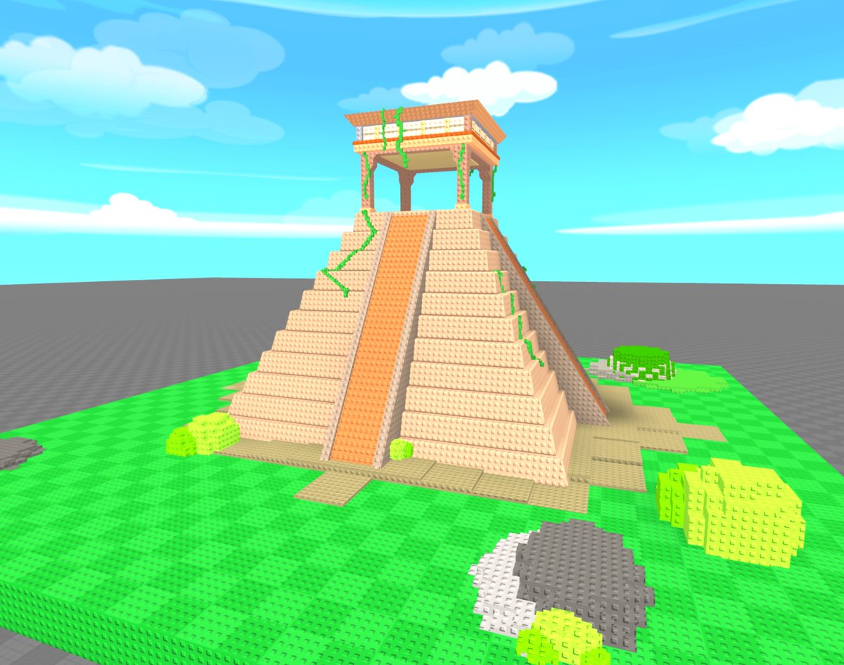 Old Roblox style map, I've been working on these maps today and I think they turned out nice.#Roblox #RobloxDev