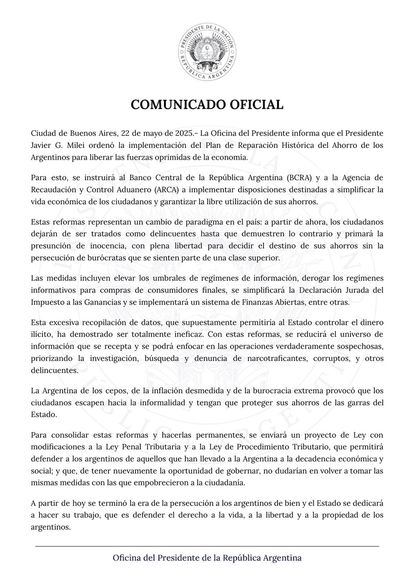 Oficina del Presidente (@oprargentina) on Twitter photo 