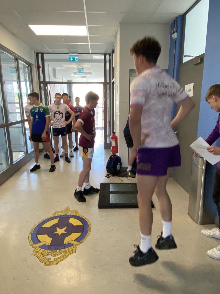 Thanks to David Kehoe of Wexford GAA who strength tested next year’s senior hurling squad at lunchtime today.
The players will get an exit plan to work on over the summer and return to CBS in September ready to go.

#CBSbuilt
🟣🟡🟣🟡