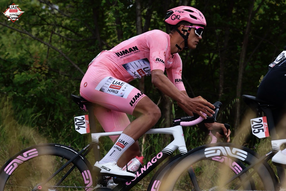 @UAE-TeamEmirates (@teamemiratesuae) on Twitter photo Another day in the books and it’s a job well done by all ✅ #GirodItalia
Your race leader <a href="/ISAACDELTOROx1/">ISAAC DEL TORO ROMERO</a> claimed a further two bonus seconds during the stage and that moves him up to +30’’ taken throughout the Giro 🐂
We all finished safely and turn our focus to tomorrow 🔜 Another day in the books and it’s a job well done by all ✅ #GirodItalia
Your race leader <a href="/ISAACDELTOROx1/">ISAAC DEL TORO ROMERO</a> claimed a further two bonus seconds during the stage and that moves him up to +30’’ taken throughout the Giro 🐂
We all finished safely and turn our focus to tomorrow 🔜