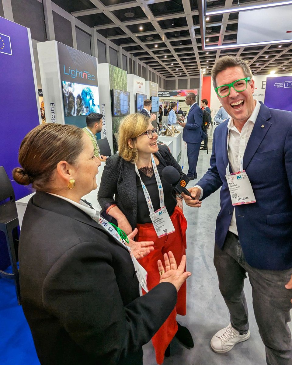 We connected with Agnioszka Stasiakowska from the European Innovation Council—driving innovation at the EU level.

Big insights. Bigger potential.

#GLOBALSOnTour #ClubGLOBALS #EIC #EUInnovation #GITEXEurope #BerlinTech <a href="/mariopaladini/">Mario Paladini</a>