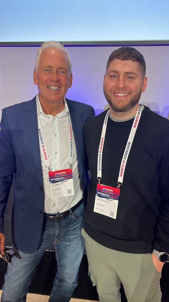 Prestige Eleven (@prestige_eleven) on Twitter photo <a href="/prestige_eleven/">Prestige Eleven</a> were out in Amsterdam at <a href="/AFCAjax/">AFC Ajax</a> Johan Cruyff Arena for the last couple of days networking and talking to some of the greats to be involved with the game. It was a privilege for the team to meet legend <a href="/RdBoer1970/">Ronald de Boer</a> and <a href="/PSV/">PSV</a> Chief Youth Scout, Rini De Groot. <a href="/prestige_eleven/">Prestige Eleven</a> were out in Amsterdam at <a href="/AFCAjax/">AFC Ajax</a> Johan Cruyff Arena for the last couple of days networking and talking to some of the greats to be involved with the game. It was a privilege for the team to meet legend <a href="/RdBoer1970/">Ronald de Boer</a> and <a href="/PSV/">PSV</a> Chief Youth Scout, Rini De Groot.